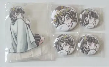 귀멸의 칼날 츠유리 카나오 WEBSHOP 복권 아크릴 스탠드 캔뱃지
