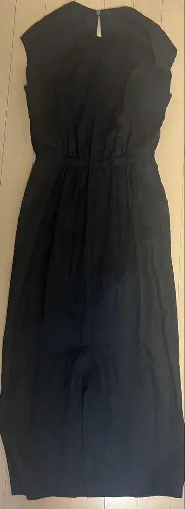 블랙 코튼 롱 스커트 XS