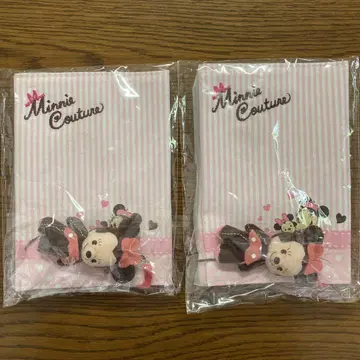 미니 튤 미니 마우스 인형 포함 문고본 커버 2장 세트