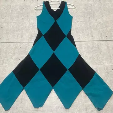 Plume avita 드레스 원피스 아가일 아르데코 플룸