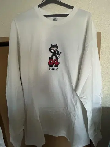 04 Limited Sazabys XL 화이트 티셔츠