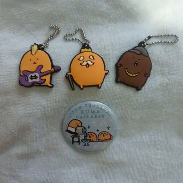 농담곰 카페 두더지 고로케 캔 배치 마그넷 키링