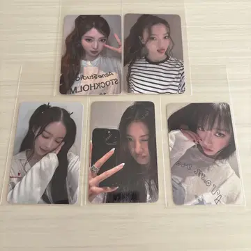 MEOVV 미아오 hellolive 트레이딩 카드 컴프 5장 세트