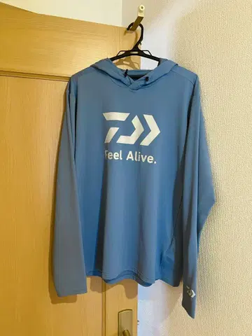 다이와 의류 선블록 드라이 후디 셔츠