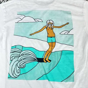 구제 의류 SURF RIDER 티셔츠