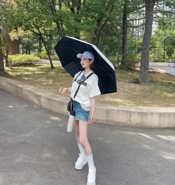 시짱 양산 우천 겸용 우산 접이식 아이리짱 네이비 시짱