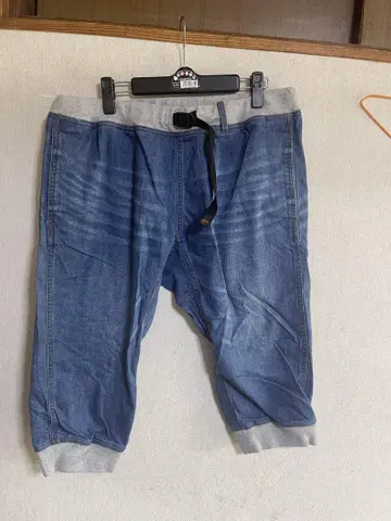 Roxy 데님 블루 하프 팬츠 XL
