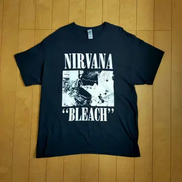 NIRVANA 닐바나 BLEACH GILDAN 락 티셔츠 XL