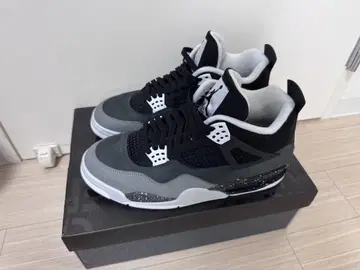 Air Jordan 4 그레이/블랙/화이트