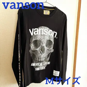 vanson 남성용 긴팔 티셔츠 M 사이즈