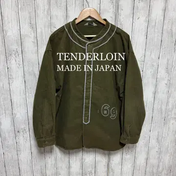 TENDERLOIN 베이스볼 셔츠! 올리브! 일본제!