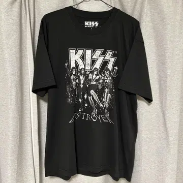 KISS 스트라이퍼 티셔츠 L 블랙