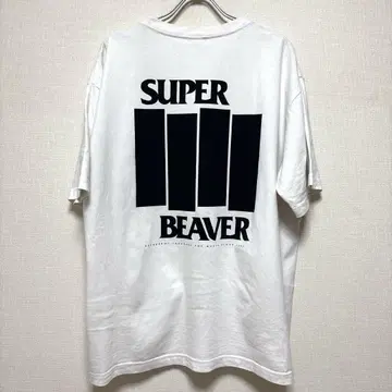 SUPER BEAVER 플래그 티셔츠 XL 사이즈