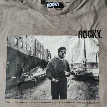 US 구제 의류 영화 록키 ROCKY 티셔츠 2XL