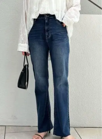 릴랙스 슬림 데님 사이즈 1