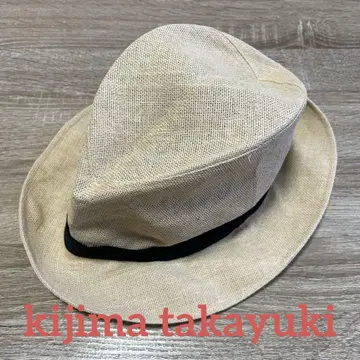 [새상품급] kijima takayuki 키지마 타카유키 밀짚모자 HAT