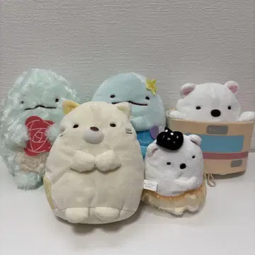 스밋코구라시 봉제 인형 5종 세트