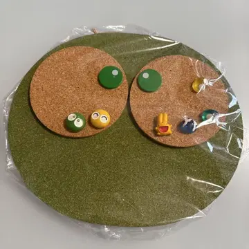 카르방클 코르크 보드 푸요푸요 컴파일 헤이세이 레트로 게임 압정
