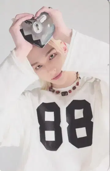 StrayKids MAXIDENT Hyunjin 트레이딩 카드 빨간색