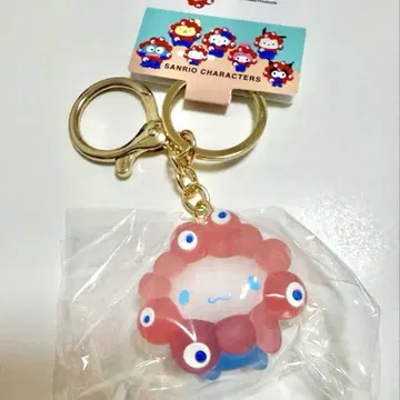 시나몬 롤 엑스포 산리오 밉밉 입체 마스코트 클리어 키링
