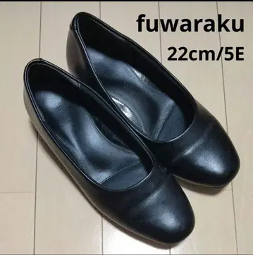 fuwaraku 후와라쿠 플랫슈즈 펌프스 블랙 22cm