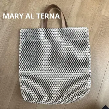MARY AL TERNA 메쉬 토트백