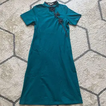 ROUROU 로우로우 차이나 A 라인 원피스