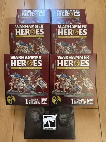 Warhammer Heroes 6개 + 덤 1개