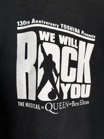 QUEEN WE WILL ROCK YOU STAFF 티셔츠