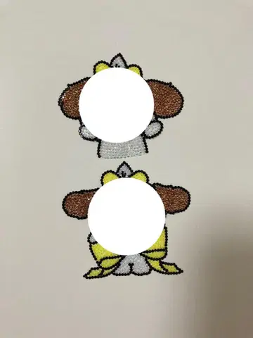 데코 부채 부품