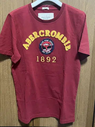 Abercrombie & Fitch 빨간색 티셔츠 L 사이즈