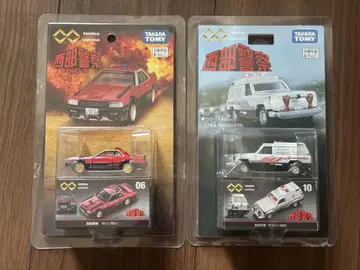 서부 경찰 미니카 세트 머신 RS-1 & 사파리 4WD