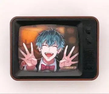 히프노시스 마이크 TV 프레임 배지 화이트
