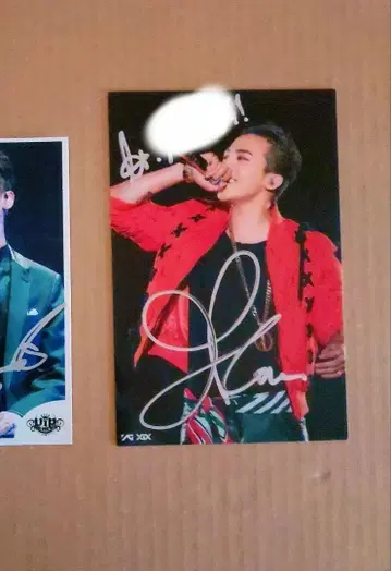 BIGBANG 빅뱅 지드래곤 지용 GD 자필
