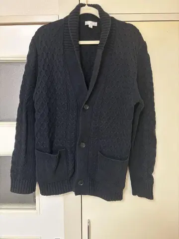 GAP 네이비 뜨개질 가디건 M 사이즈