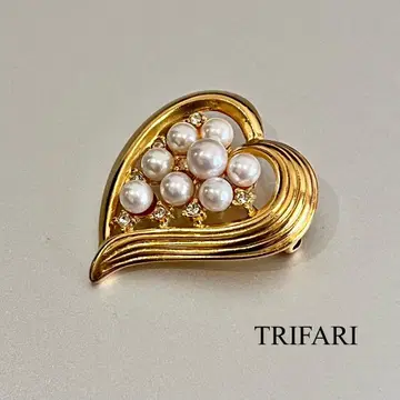 F313 TRIFARI 트리파리 빈티지 브로치