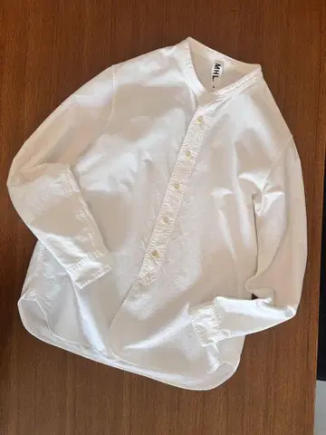 MHL. 밴드 카라 셔츠 M 사이즈