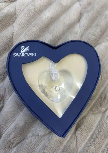 SWAROVSKI 스와로브스키 크리스탈 하트 박스 포함