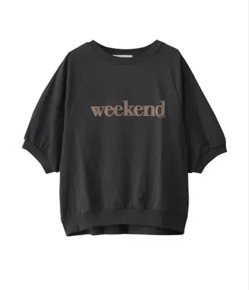 AMERICANA WEEKEND 래글런 볼륨 슬리브 티셔츠