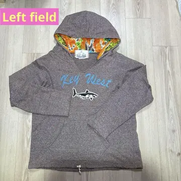 Left field 후드 맨투맨 S 사이즈
