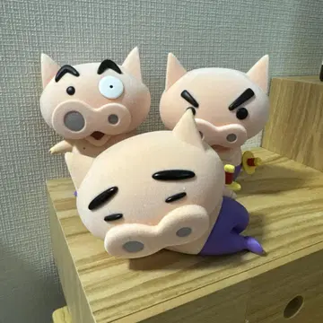 부리부리자에몬 피규어 세트