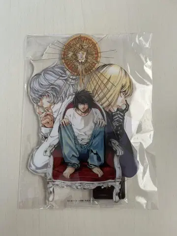 DEATHNOTE 럭키 캔뱃지 L&니아&멜로 BIG 아크릴 스탠드
