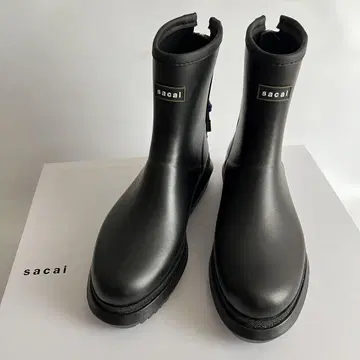 새상품 사카이 sacai 25AW 러버 부츠 러버 부츠 S