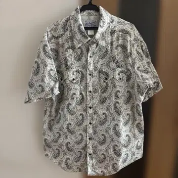 하와이 구매 Rock mount 페이즐리 셔츠