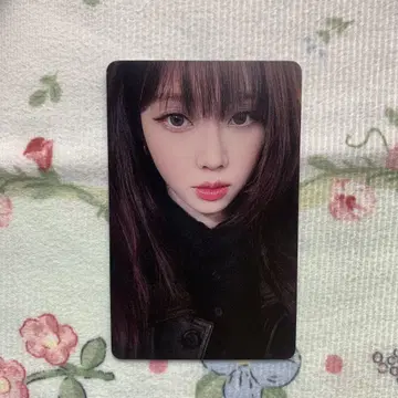 aespa 구매 혜택 굿즈 펜미 윈터 6000엔 트레이딩 카드