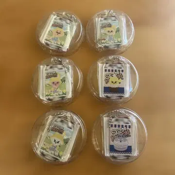 SKZOO POPUP STORE 키링 6개 세트