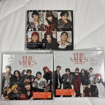 미개봉 새상품 SixTONES THE VIBES 3형태 세트