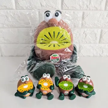 Zespri 키위 봉제 인형 중 사이즈 제스프리 그린 피규어 세트