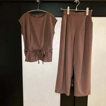 N. 셋업 와이드 팬츠