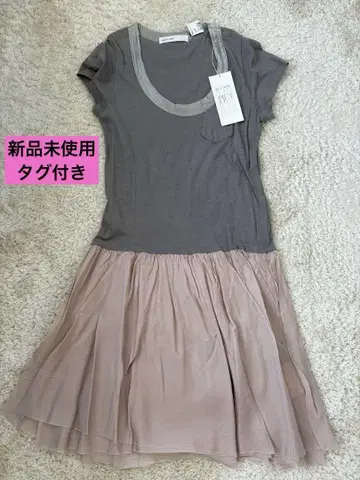 사카이 럭 원피스 미사용 새상품 택 포함